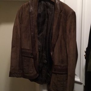 Gucci men’s leather coat brand new